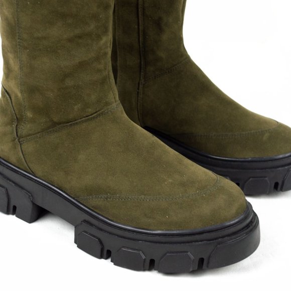 FARM Rio Knee High Lug Sole Boot - Picture 7 of 16